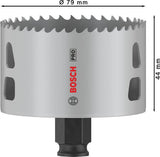 Bosch Lochsäge PRO Multi Material PC Plus 102 mm – HSS mit 8% Kobalt für Stahl und Trockenbau