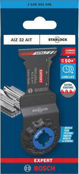 Bosch Tauchsägeblatt AIZ 32 AIT Expert MetalMax, 32 mm, Starlock, für Edelstahl und Metall