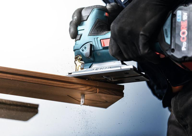 Bosch Stichsägeblatt Hardwood Fast T 144 DHM, 100 mm, 3 Stück – für Hartholz & WPC