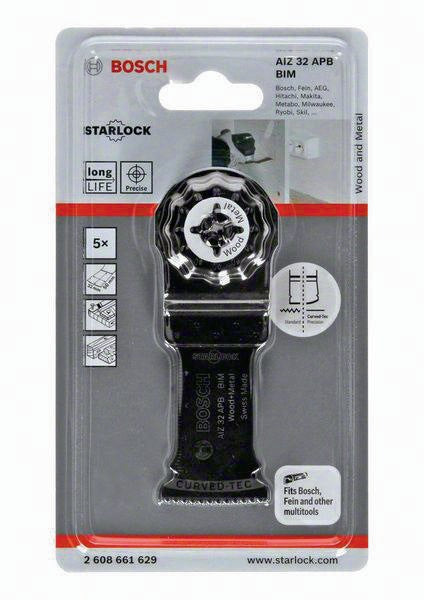 BOSCH Tauchsägeblatt PAIZ 32 APB, 32 mm, Eintauchtiefe 60 mm, Starlock Plus, BIM