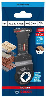 Bosch EXPERT MultiMax AIZ 32 APILT Tauchsägeblatt Starlock 32 mm Carbide 10 Stück