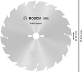 Bosch Kreissägeblatt Construct Wood AD 315 mm Z.20 WZ – Für Baustellenholz mit Fremdkörpern