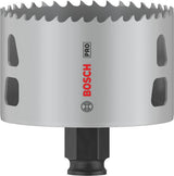 Bosch Lochsäge PRO Multi Material PC Plus 102 mm – HSS mit 8% Kobalt für Stahl und Trockenbau