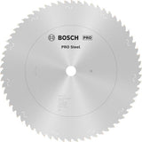 BOSCH Kreissägeblatt PRO Steel HLTCG 254 mm, 52 Zähne, für Metall-Gehrungssägen