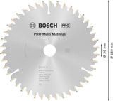 BOSCH Kreissägeblatt Multi Material 160 mm 42 Zähne HLTCG für Holz, Aluminium und Kunststoff