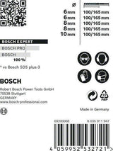 BOSCH Hammerbohrersatz Expert SDS plus-7X 5-teilig für Stahlbeton