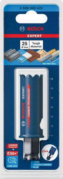 Bosch Lochsäge Expert Tough Material 25 mm Schnitttiefe 60 mm Power Change Plus