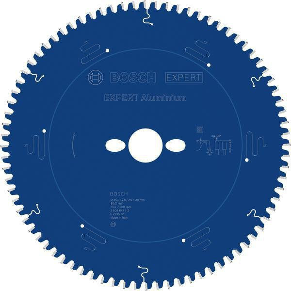 BOSCH Kreissägeblatt EXPERT for Alu.AD 160 mm Z.52 HLTCG für saubere Aluminium-Schnitte