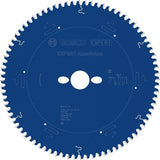 BOSCH Kreissägeblatt EXPERT for Alu.AD 160 mm Z.52 HLTCG für saubere Aluminium-Schnitte