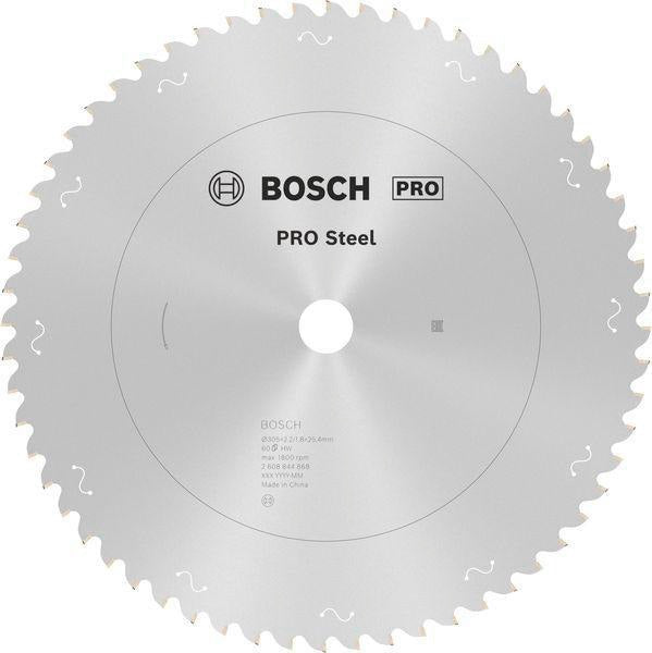 BOSCH Kreissägeblatt PRO Steel HLTCG 254 mm, 52 Zähne, für Metall-Gehrungssägen