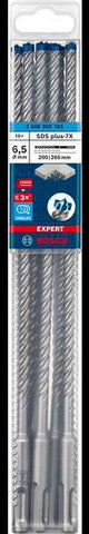 Bosch Expert SDS-7X Hammerbohrer 5 mm, 10 Stück, SDS-plus, Carbide Technology