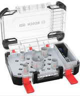 BOSCH Lochsägen-Set PRO Multi Material PC Plus 9-teilig HSS-Metall mit 8% Kobalt
