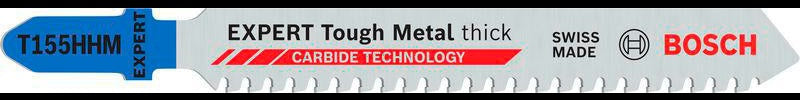 BOSCH Stichsägeblatt EXPERT Tough Metal thick T 155 HHM 92 mm für dickes Metall