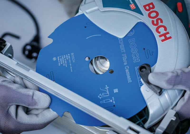 BOSCH Kreissägeblatt Expert for Fibre Cement AD 160 mm Z4 TCG – Für Faserzement