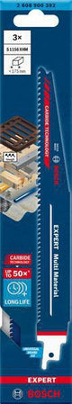 Bosch Säbelsägeblatt Expert Multimaterial 150 mm, TPI 6-8, S-Schaft