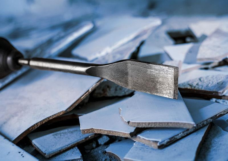BOSCH Fliesenmeißel SDS-plus 260 x 40 mm für sauberes Fliesenentfernen