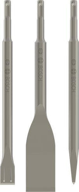 BOSCH Meißel-Set SDS-plus 3-teilig selbstschärfend 250/250/260 mm
