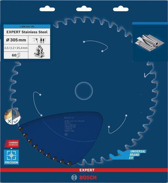 Bosch EXPERT Stainless Steel Kreissägeblatt 230 mm, 46 Zähne, für Edelstahl