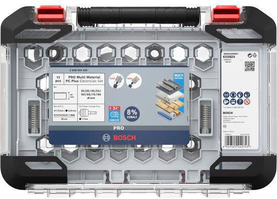 BOSCH Lochsägen-Set PRO Multi Material PC Plus 11-tlg. HSS-Metall mit 8% Kobalt