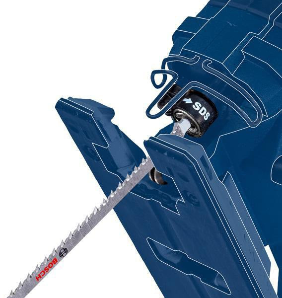 BOSCH Stichsägeblatt T 118 G HSS 5er-Pack für Metall und Buntmetall