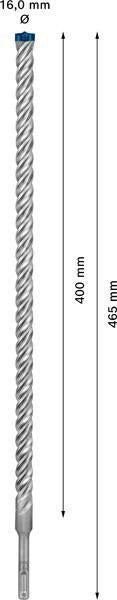 BOSCH Hammerbohrer Expert SDS-7X Ø18 mm, Arbeitslänge 200 mm, SDS-plus