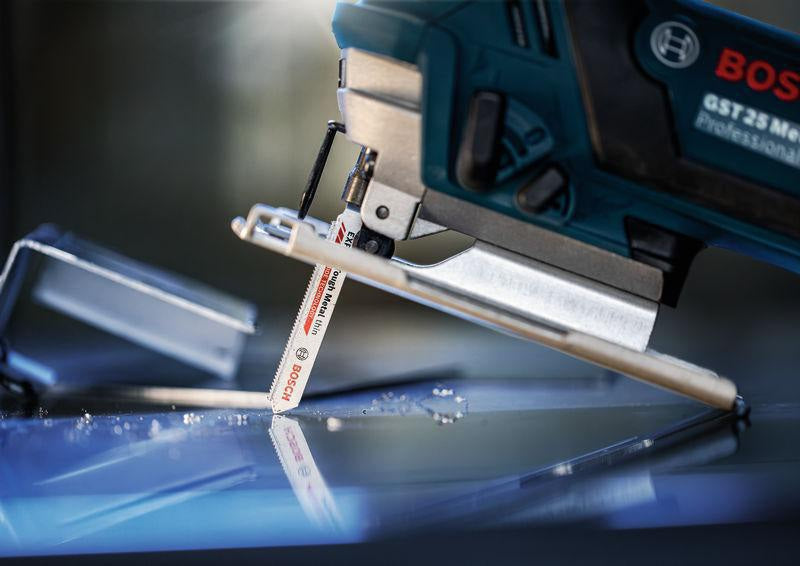 BOSCH Stichsägeblatt Stainless Steel T 118 EHM Carbide 83 mm für Edelstahlblech