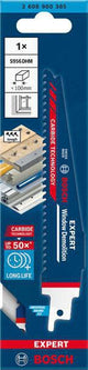 Bosch Expert Window Demolition S 956 DHM Säbelsägeblatt 150 mm für Fenster aus Holz, Kunststoff & Verbundwerkstoff