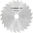BOSCH Kreissägeblatt PRO Wood cordless 136 mm Z24 WZ für Akku-Handkreissägen