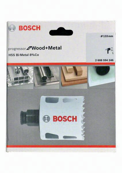 Bosch Lochsäge HSS-Co8 102 mm BIM Progressor for Wood and Metal Power Change Plus