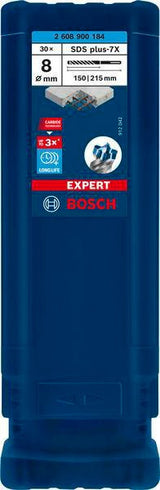 BOSCH Hammerbohrer Expert SDS-7X 5 mm SDS-plus 30 Stück für Stahlbeton