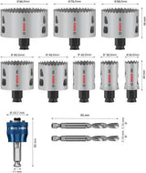BOSCH Lochsägen-Set PRO Multi Material PC Plus 11-tlg. HSS-Metall mit 8% Kobalt