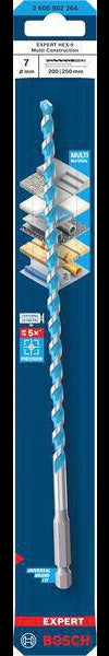 Bosch Steinbohrer Expert MultiConstruction HEX-9 10 mm – Präzise Bohrungen in Stein, Holz und Metall