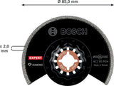 Bosch Segmentsägeblatt EXPERT ACZ 85 RD4 Dia Ø 85 mm Mörtel Starlock – Diamant-Technologie