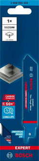Bosch Expert Thin Tough Metal Säbelsägeblatt S522EHM 115 mm TPI 18 für Edelstahl