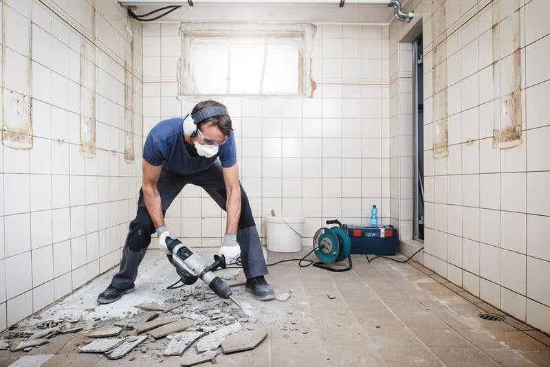 BOSCH Flachmeißel SDS-max 280 mm mit 25 mm Schneidenbreite für Stemm- und Abrissarbeiten