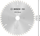 Bosch Kreissägeblatt PRO Wood AD 160 mm Z24 WZ für präzise Holzschnitte