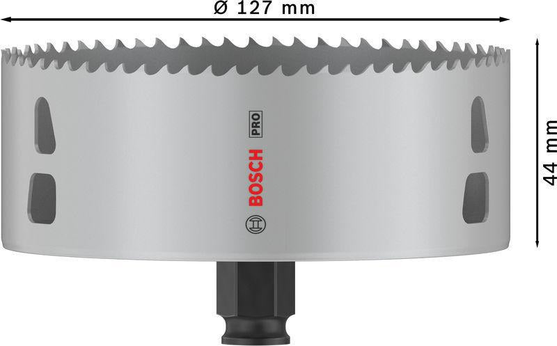 Bosch Lochsäge PRO Multi Material PC Plus 102 mm – HSS mit 8% Kobalt für Stahl und Trockenbau