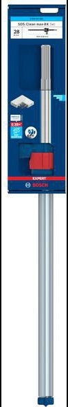 BOSCH Hammerbohrer-Set EXPERT SDS Clean max-8X, 20,0 mm, 650 mm – Staubarm bohren in Stahlbeton