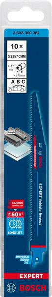 BOSCH Expert Automotive Steel S957CHM Säbelsägeblatt 150 mm für Automobilstahl