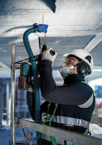 BOSCH Bohr-Adapter EXPERT SDS Clean für staubarmes Bohren in Beton und Mauerwerk