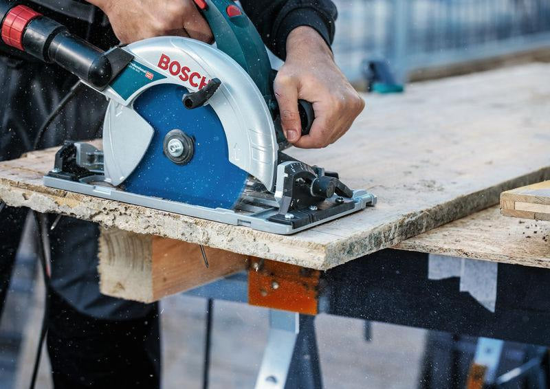 BOSCH Kreissägeblatt Expert for Construct Wood 165 mm, 24 Zähne, WZ, Bohrung 20 mm – für Holz mit Fremdkörpern
