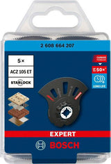 Bosch Segmentsägeblatt EXPERT MultiMaterial ACZ 105 ET, 105 mm, Starlock