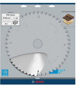 Bosch Kreissägeblatt PRO Wood AD 160 mm Z24 WZ für präzise Holzschnitte