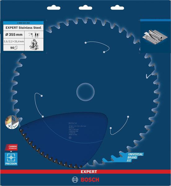 Bosch EXPERT Stainless Steel Kreissägeblatt 230 mm, 46 Zähne, für Edelstahl