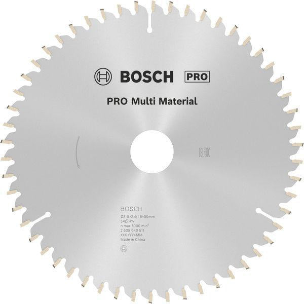 BOSCH Kreissägeblatt Multi Material 160 mm 42 Zähne HLTCG für Holz, Aluminium und Kunststoff