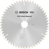 BOSCH Kreissägeblatt Multi Material 160 mm 42 Zähne HLTCG für Holz, Aluminium und Kunststoff