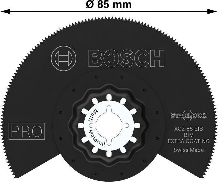 BOSCH Segmentsägeblatt PRO ACZ 85 EIB Ø 85 mm Starlock für Holz, Gips und weiches Metall