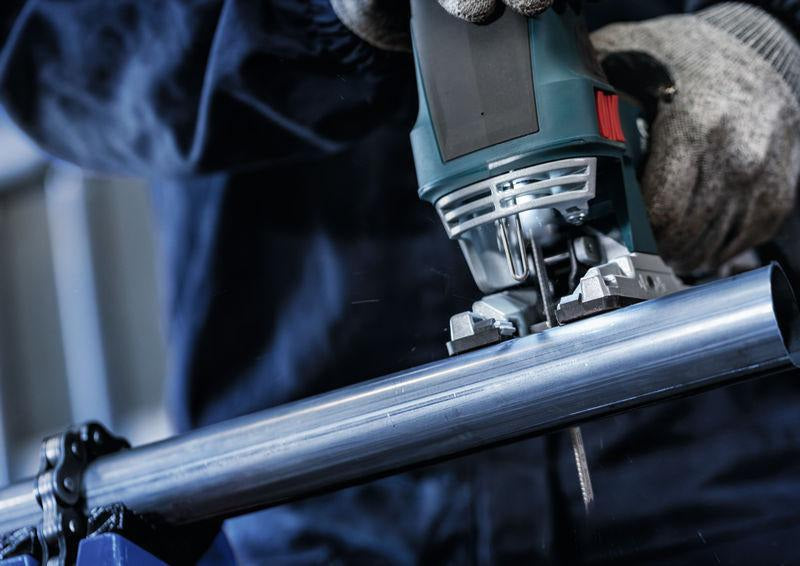 BOSCH Stichsägeblatt T 321 AF für schnelle Metallschnitte, 132 mm, BIM, 5 Stück pro Karte