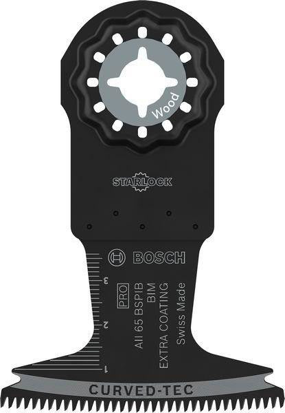 BOSCH Tauchsägeblatt PRO AII 65 BSPIB Starlock – 65 mm für Hartholz und Holzverbundwerkstoffe