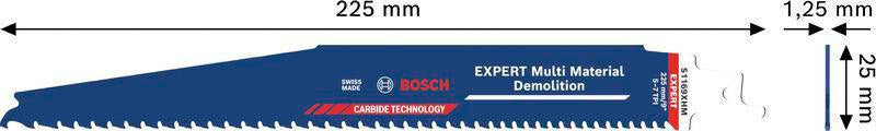 BOSCH Säbelsägeblatt S 967 XHM Wood Metal Demolition 150 mm